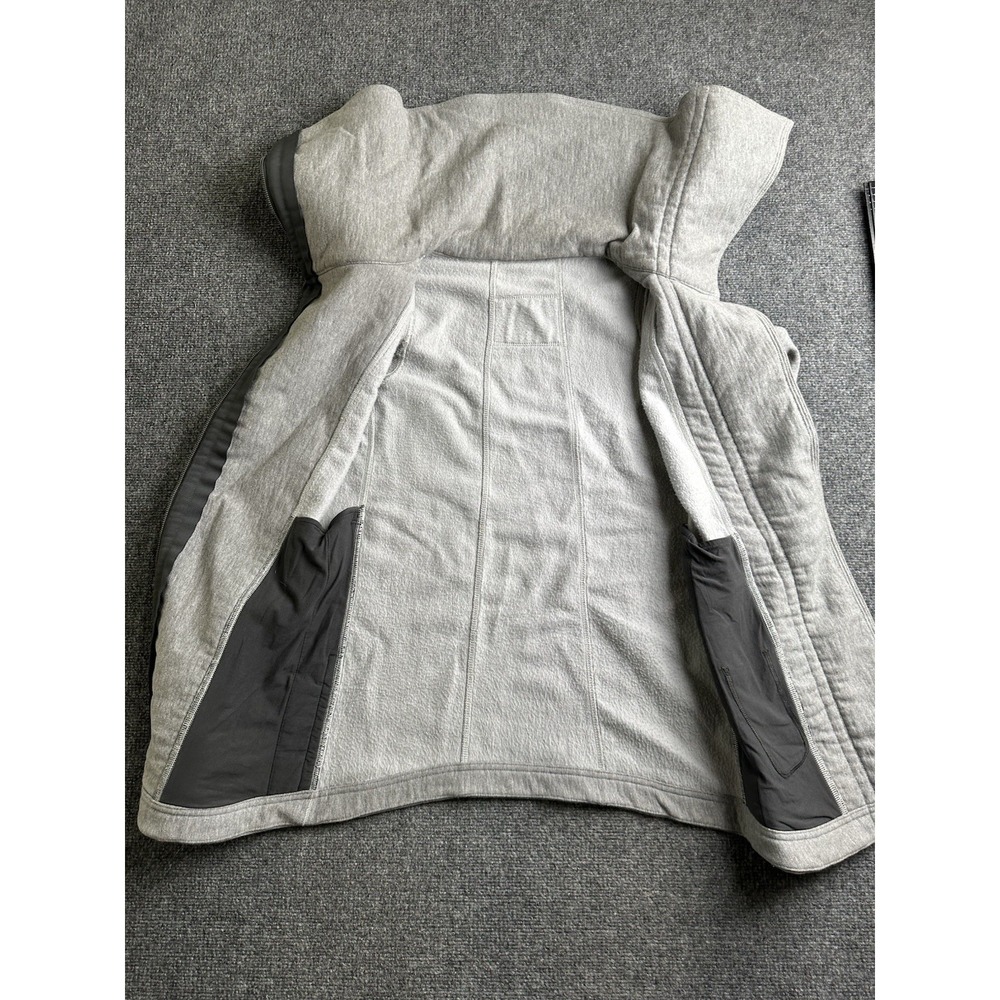 Womens Lululemon High Neck Collared Coat Jacket Gray, Size 4 - Picture 5 of 14